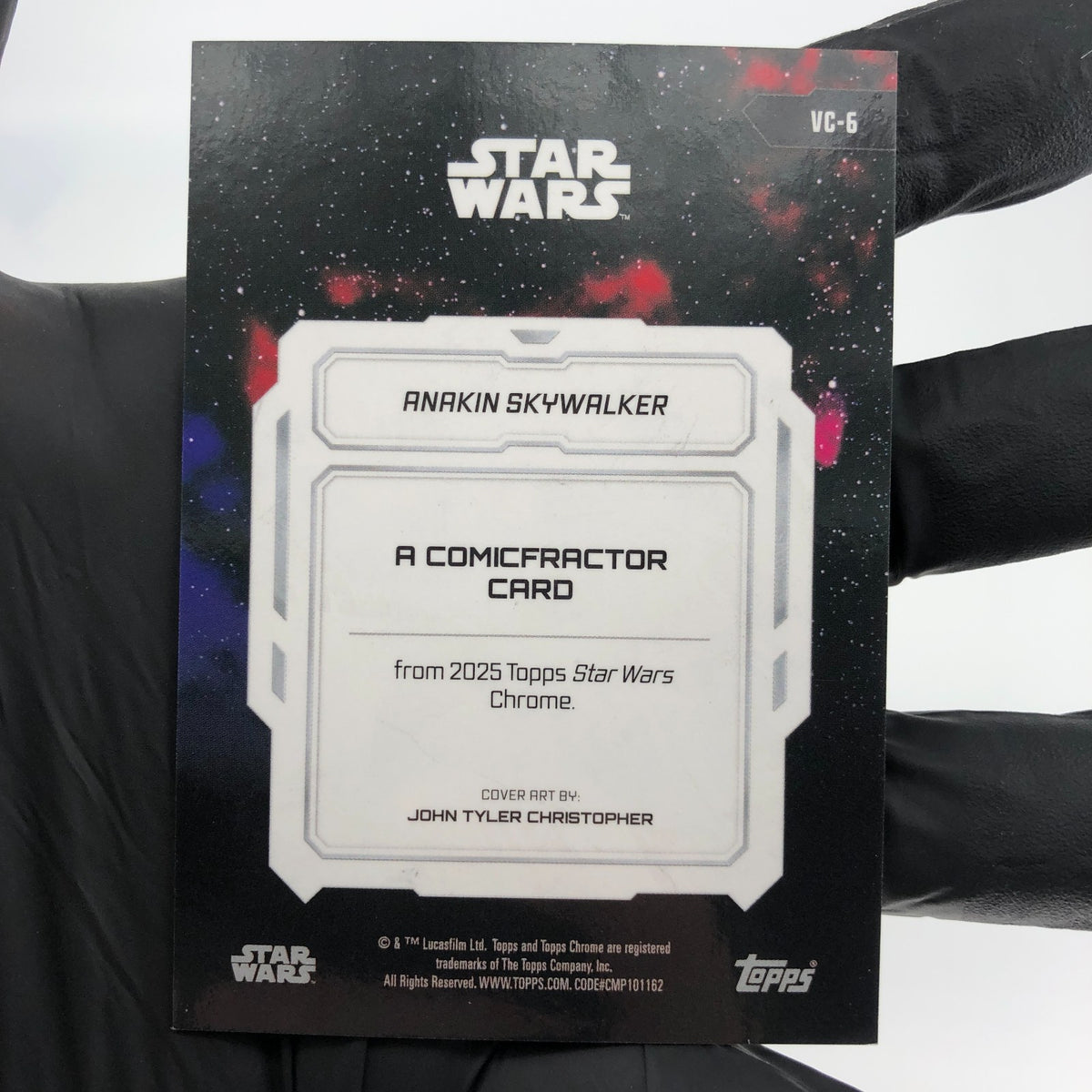 2025 Topps Chrome Star Wars Anakin Skywalker VC-6 Comicfractor Holo [NM]