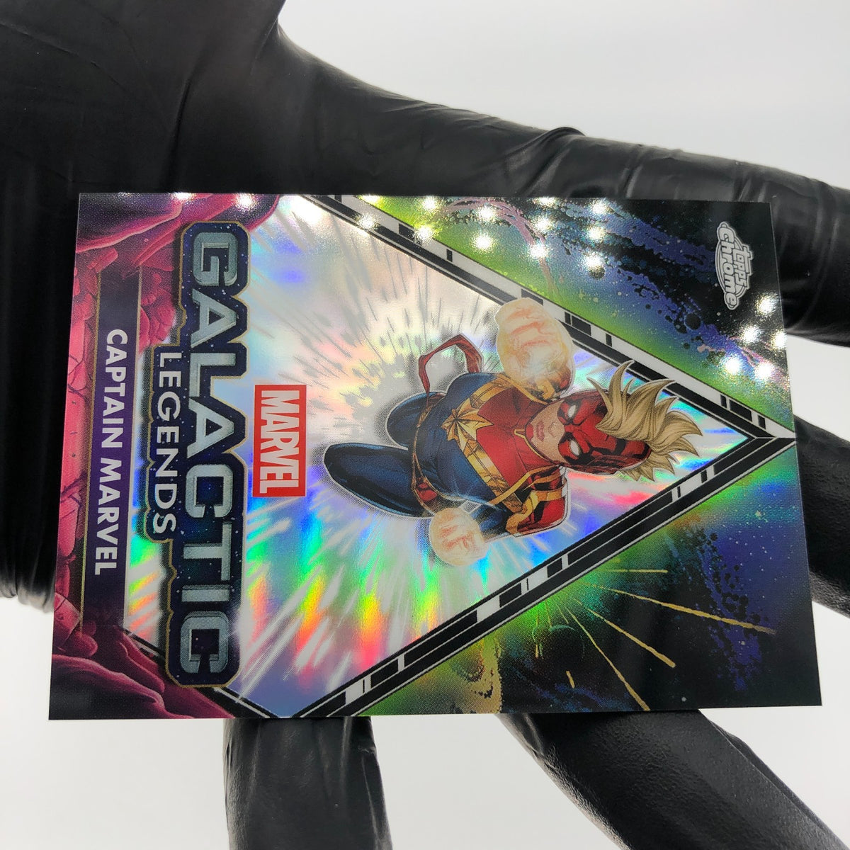 Marvel Card Captain Marvel GL-9 Galactic Legends SP Topps Chrome 2025 [NM]