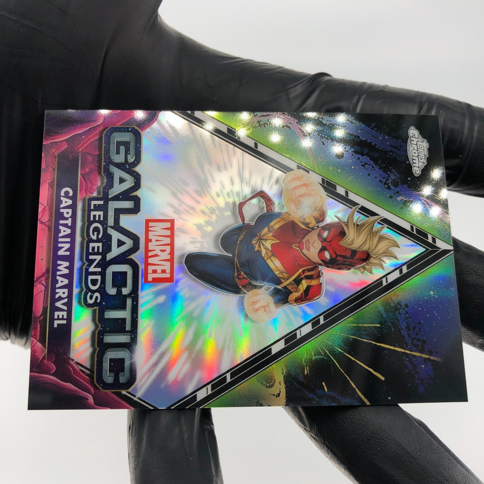 Marvel Card Captain Marvel GL-9 Galactic Legends SP Topps Chrome 2025 [NM]