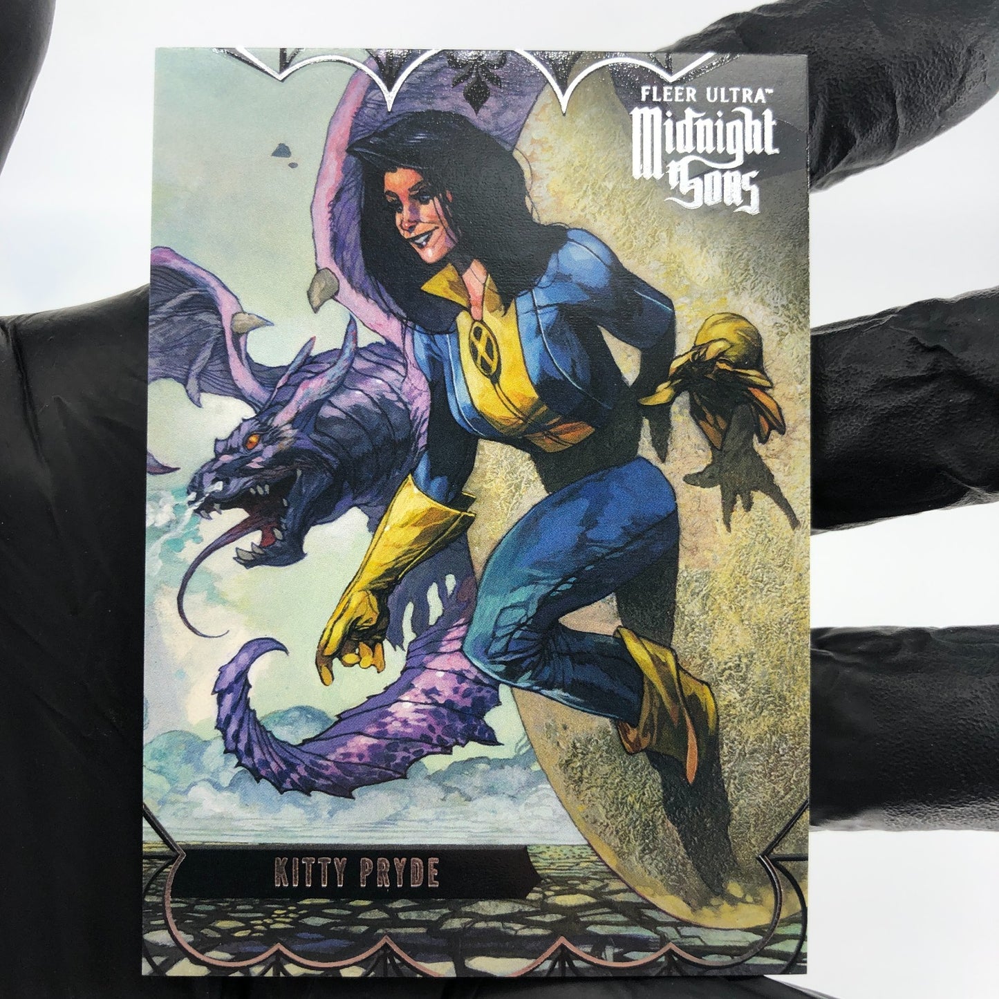 Marvel Card Kitty Pride 49 Silver  Midnight Sons 2022 Fleer Upper Deck [NM]