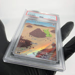 PSA 8 Pokemon Card Larvitar AR 114/108 SV3  Japanese Karte [8]
