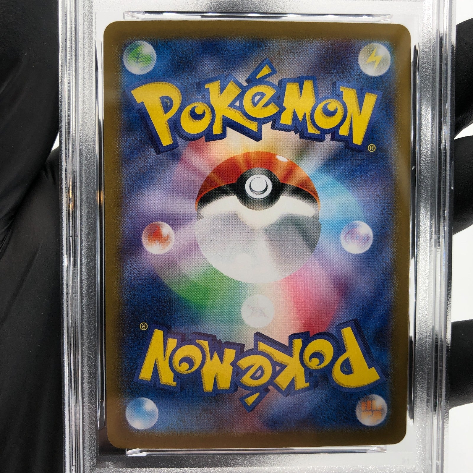 PSA 9 Pokemon Card Murkrow 106/098 AR SV10 Team Rocket Japanese Karte [9]
