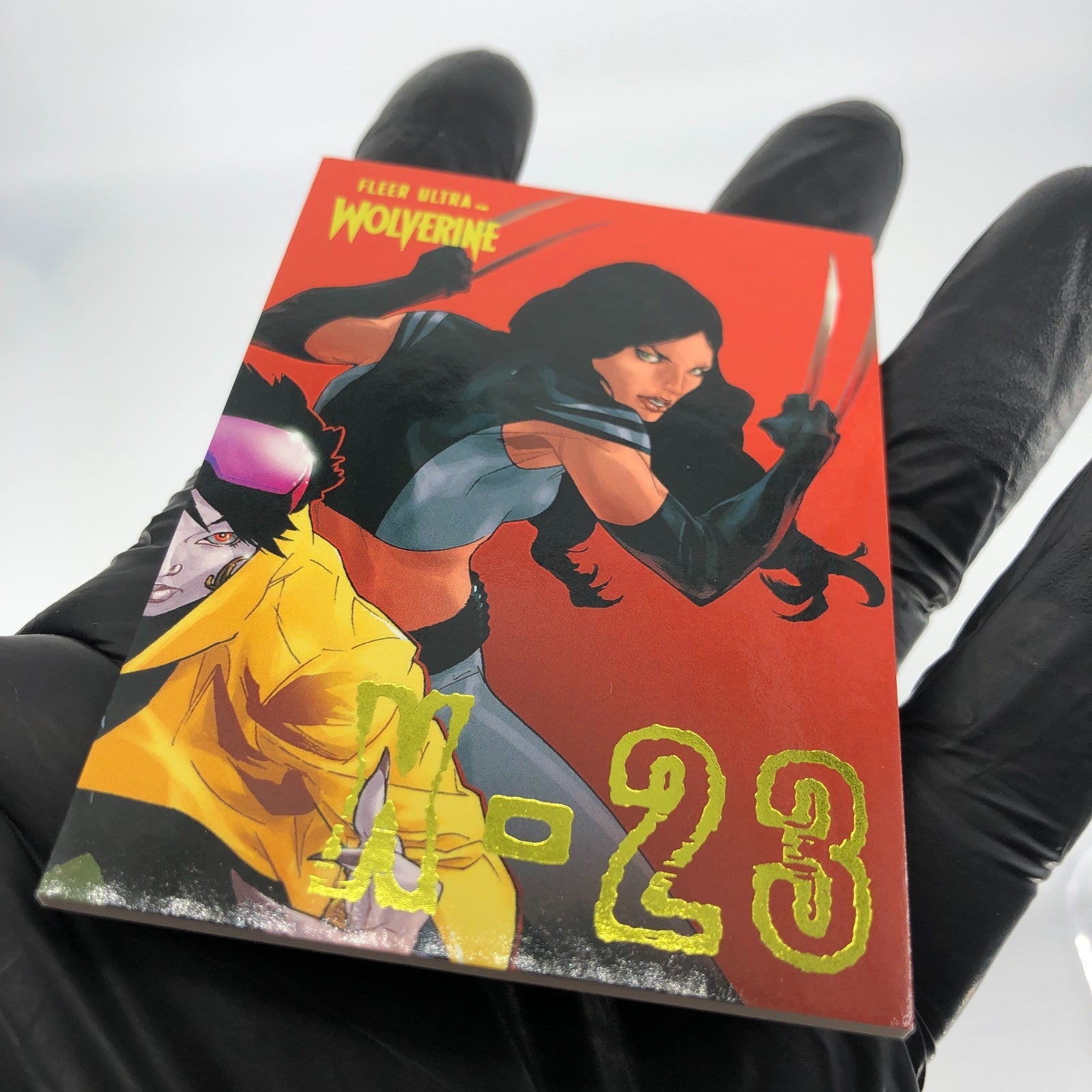 Marvel Card X-23 X-6 Gold /90 Fleer Upper Deck Ultra Wolverine [NM]