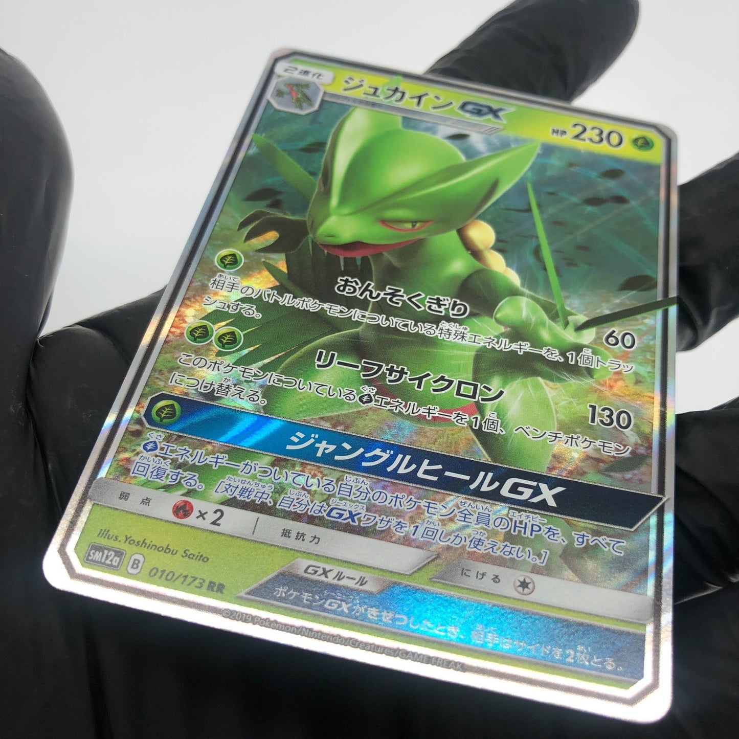 Pokemon Card Sceptile GX 010/173 sm12a japanese Karte [Mint]