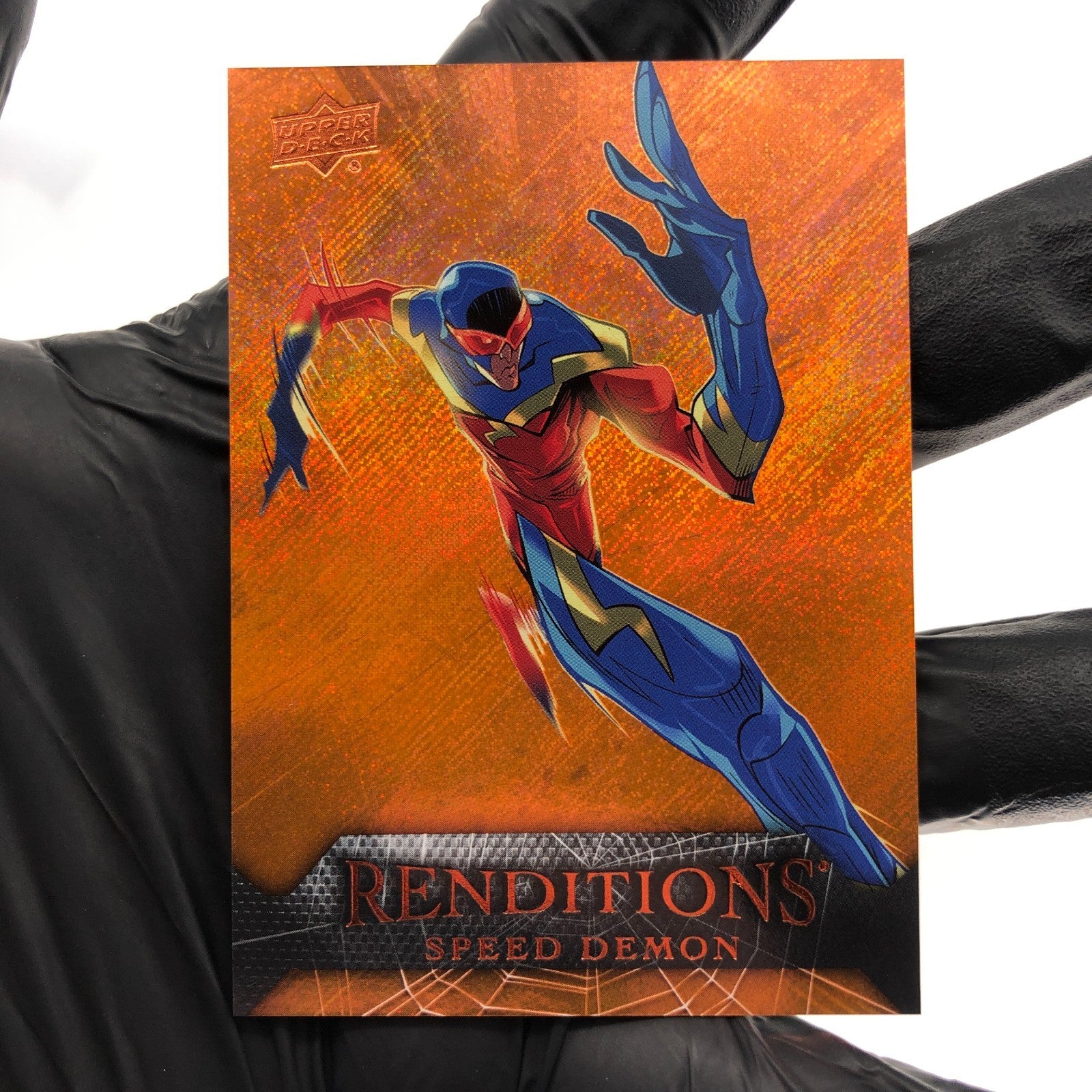 Marvel Card Speed Demon 69 Orange /299 Upper Deck Renditions [NM]