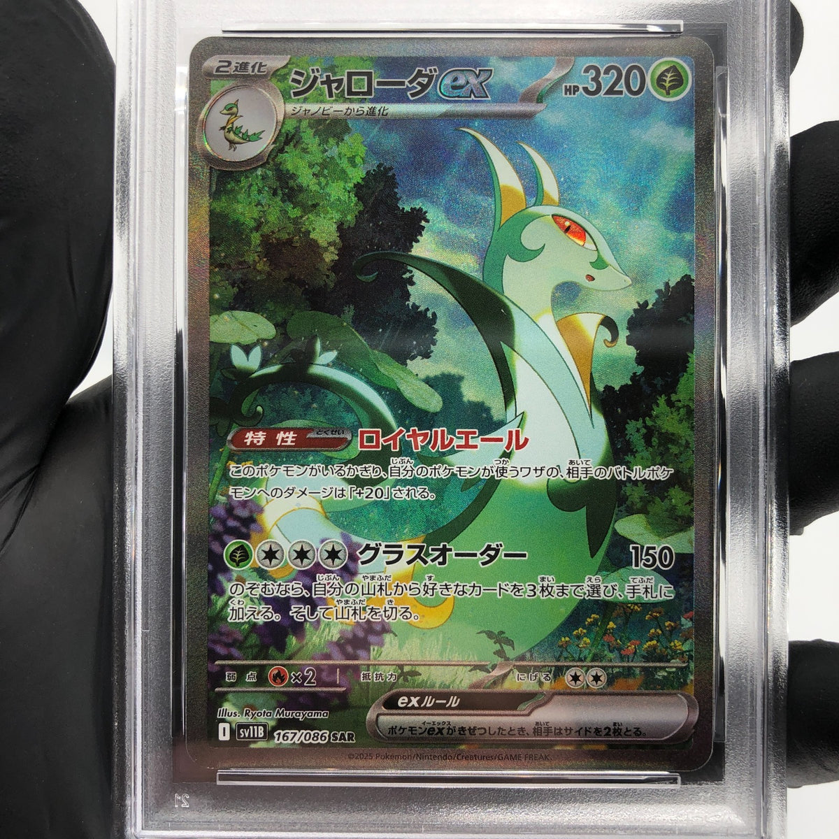 PSA 10 Pokemon Card Serperior 167/086 SAR SV11B Japanese Karte [10]