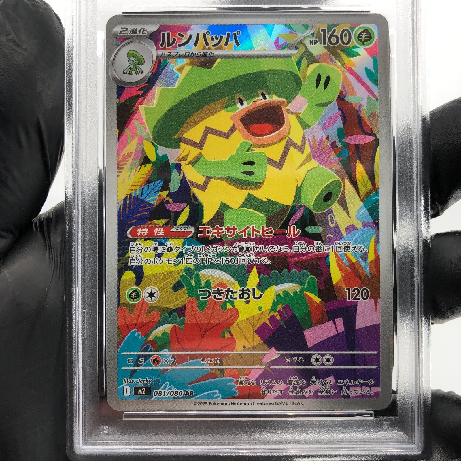 PSA 9 Pokemon Card Ludicolo 081/080 AR M2 Japanese Karte [9] 3