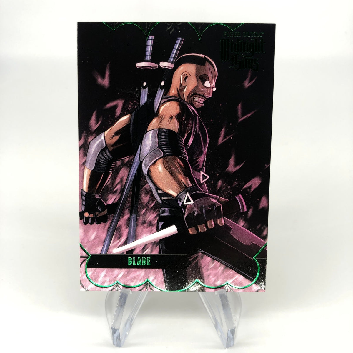 Marvel Card Blade 10 Parallel  Midnight Sons 2022 Fleer Upper Deck [NM]