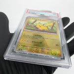 PSA 9 Pokemon Card Pikachu 025/165 C Pokeball SV2a Japanese Karte [9] 2