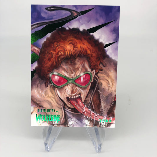 Marvel Card Toad 95 Green Fleer Upper Wolverine Ultra [A]