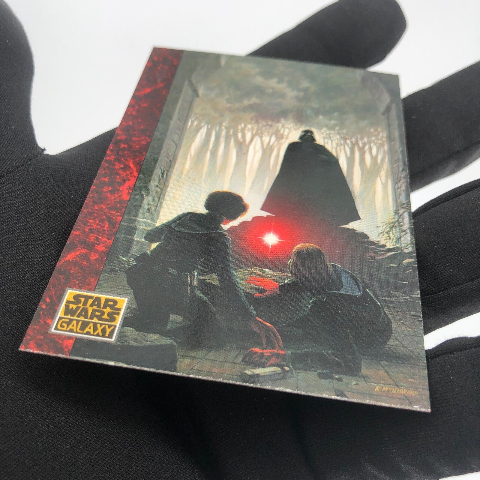 Star Wars Galaxy Card The Art Of 60 Topps Vader 1993 [Rank A]