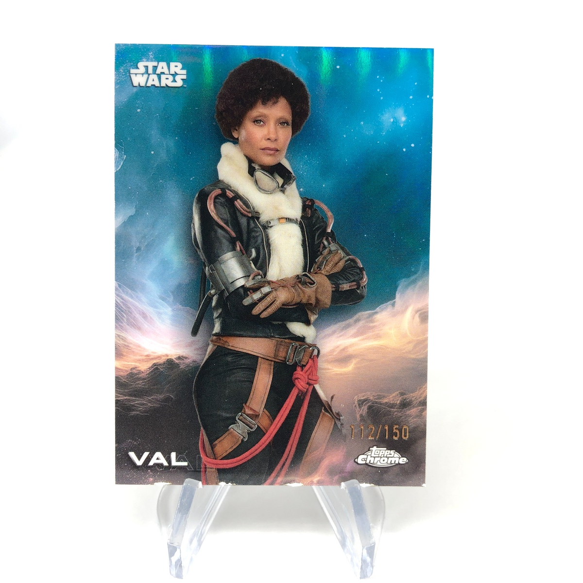 2025 Topps Chrome Star Wars Val 187 Skywalker Blue /150 [NM]