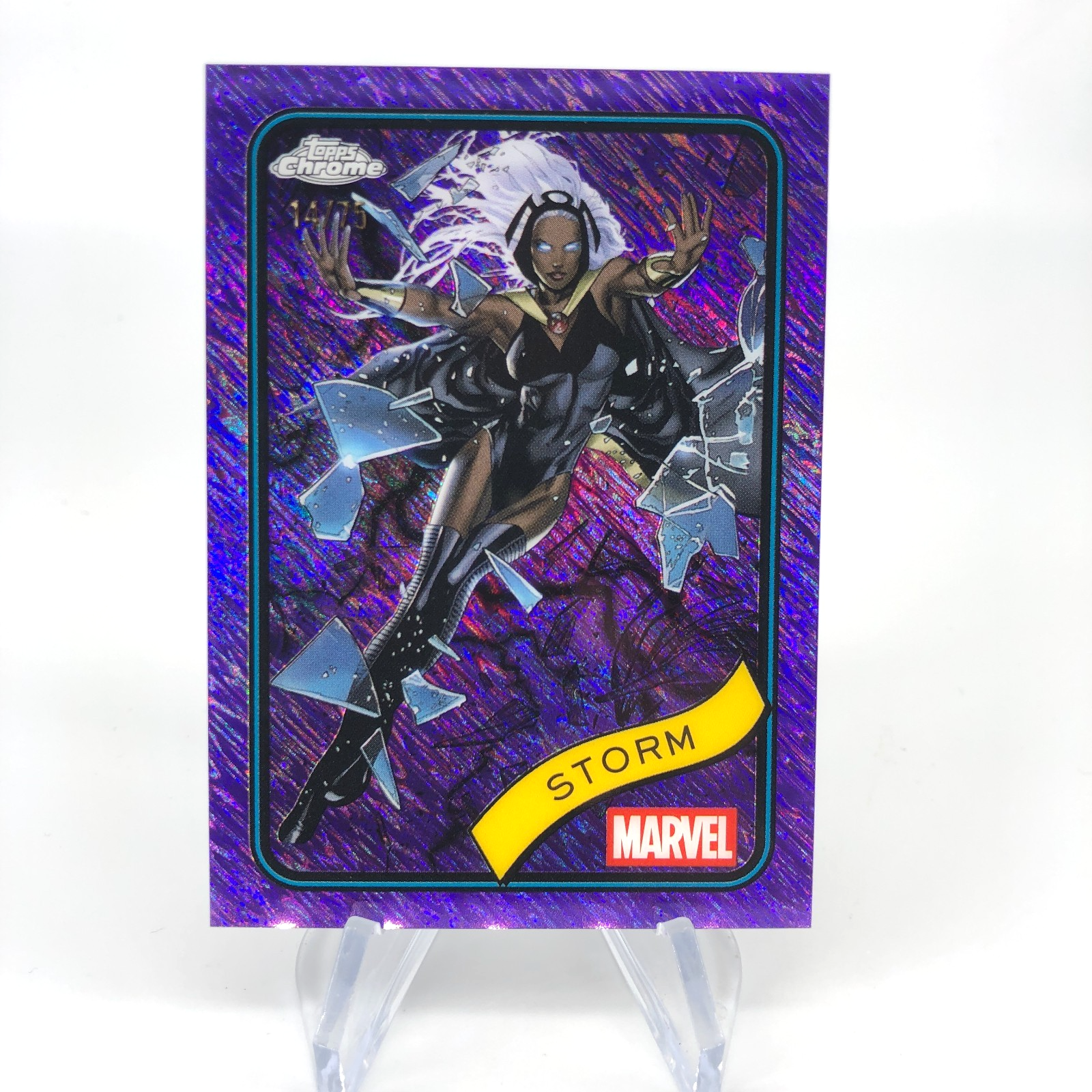Marvel Card Storm 95 Purple Shimmer /75 Topps Chrome 2025 [NM]