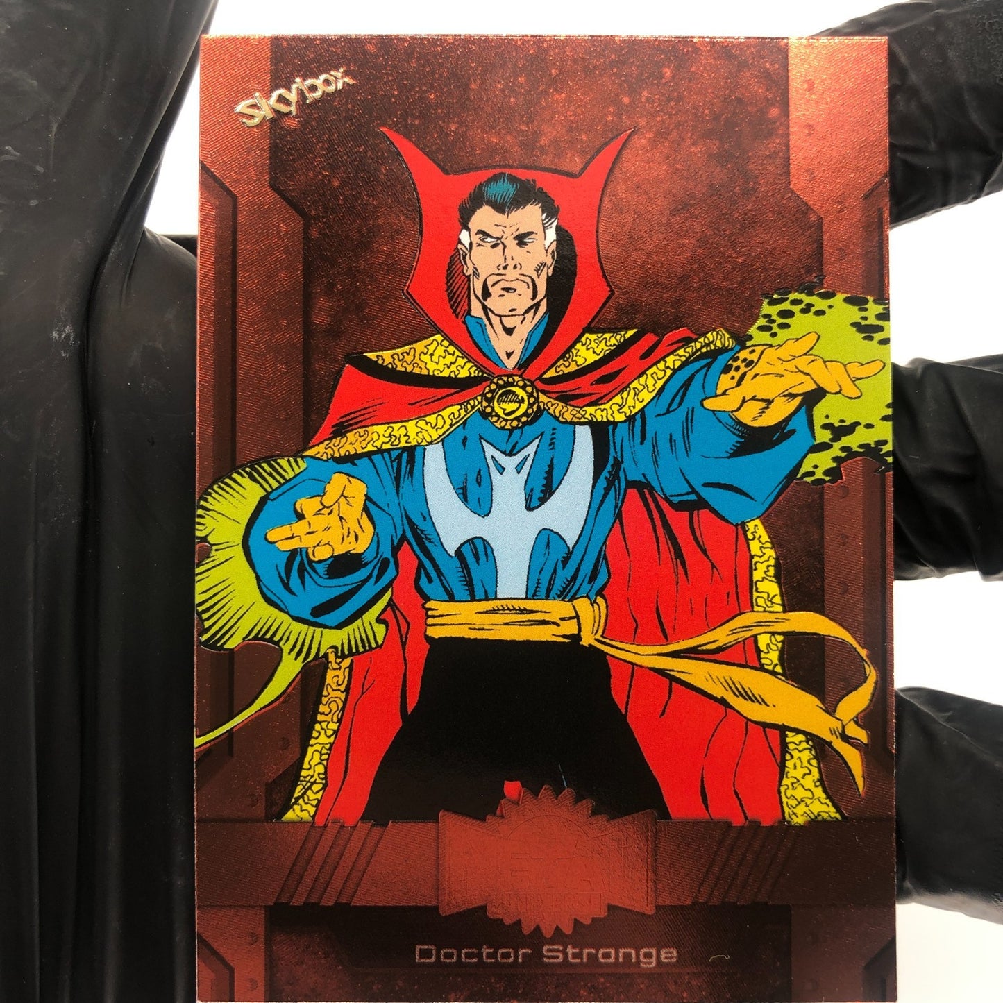 Marvel Card Doctor Strange 186 Copper Metal Upper Deck Universe [NM]