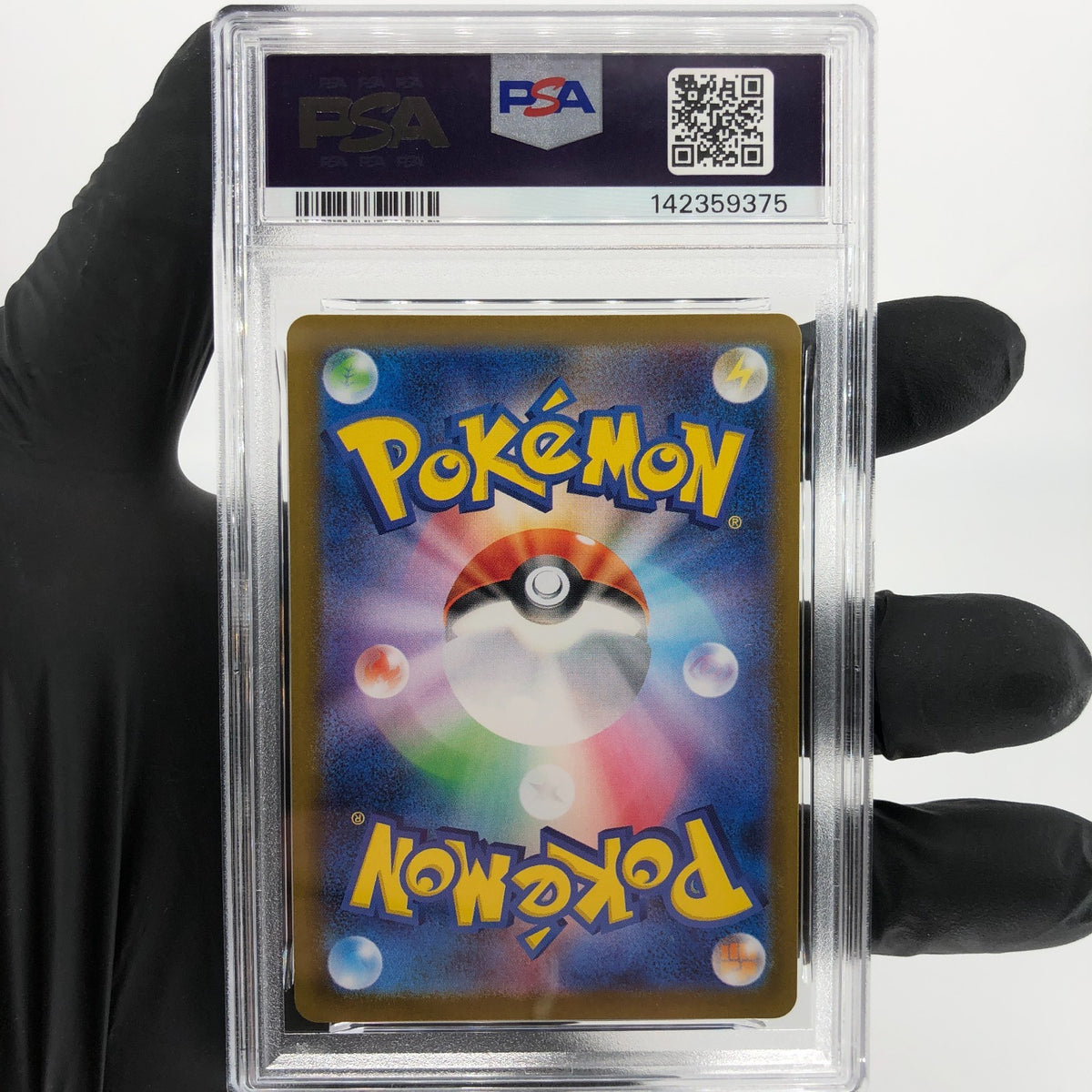 PSA 9 Pokemon Card Murkrow 106/098 AR SV10 Team Rocket Japanese Karte [9] 2