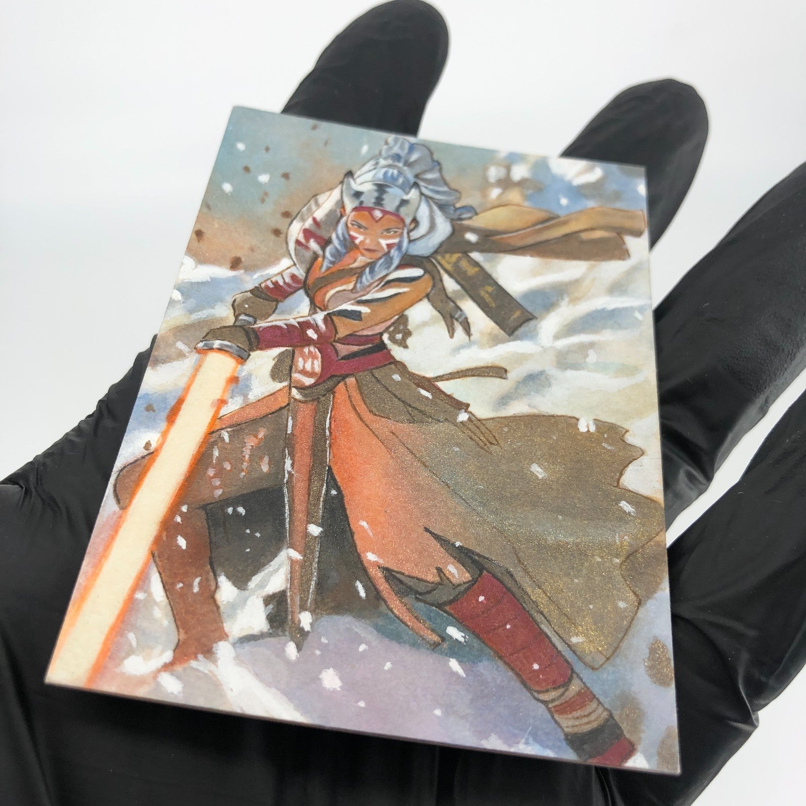 Star Wars Card Ahsoka Tano Sketch /1 Nyssa [NM]