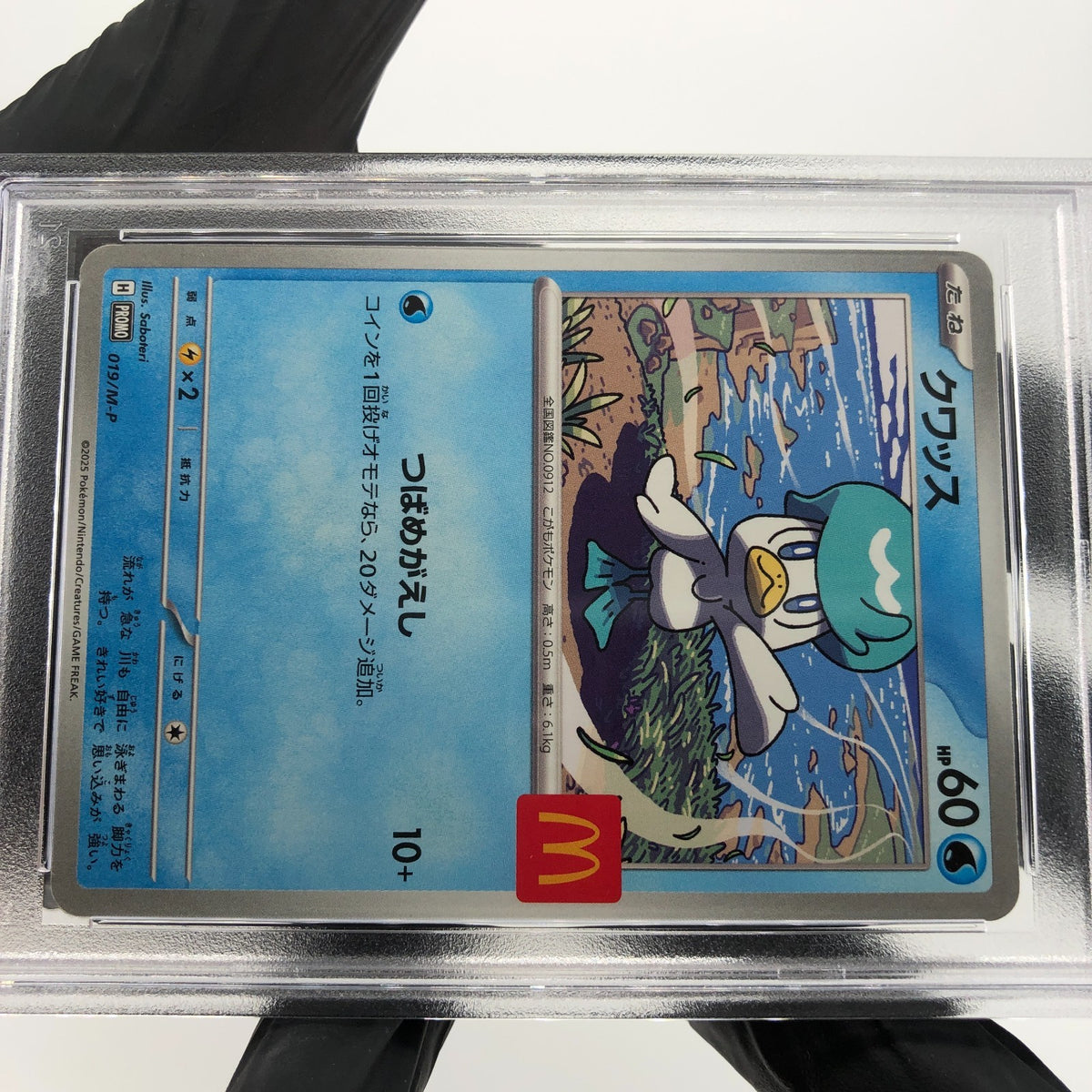 PSA 8 Pokemon Card Quaxly 019/M-P McDonalds Promo Japanese Karte [8]
