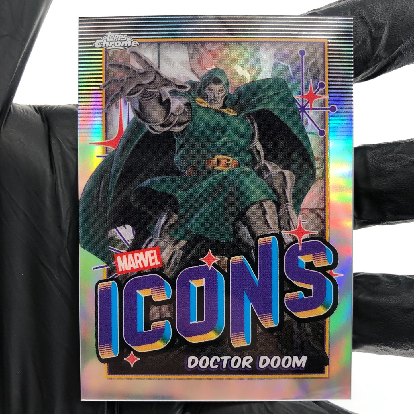 Marvel Card Doctor Doom MI-1 Icons Topps Chrome 2025 [NM]