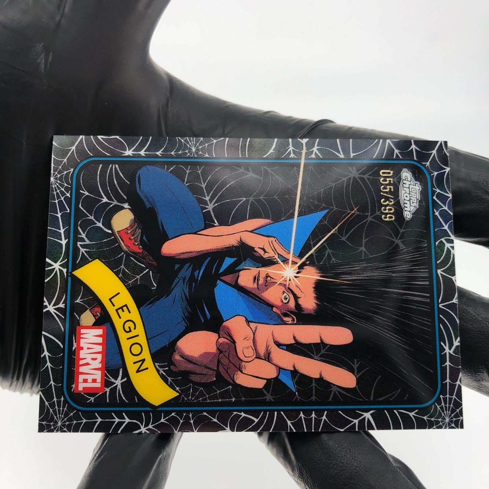 Marvel Card Legion 191 Black Web /399 Topps Chrome 2025 [NM]