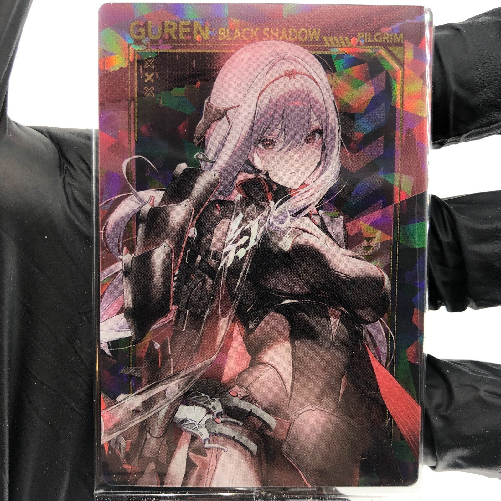 Nikke Card Guren Black Shadow No.026 Wafer Holo Bandai Japanese Sealed [Rank S]