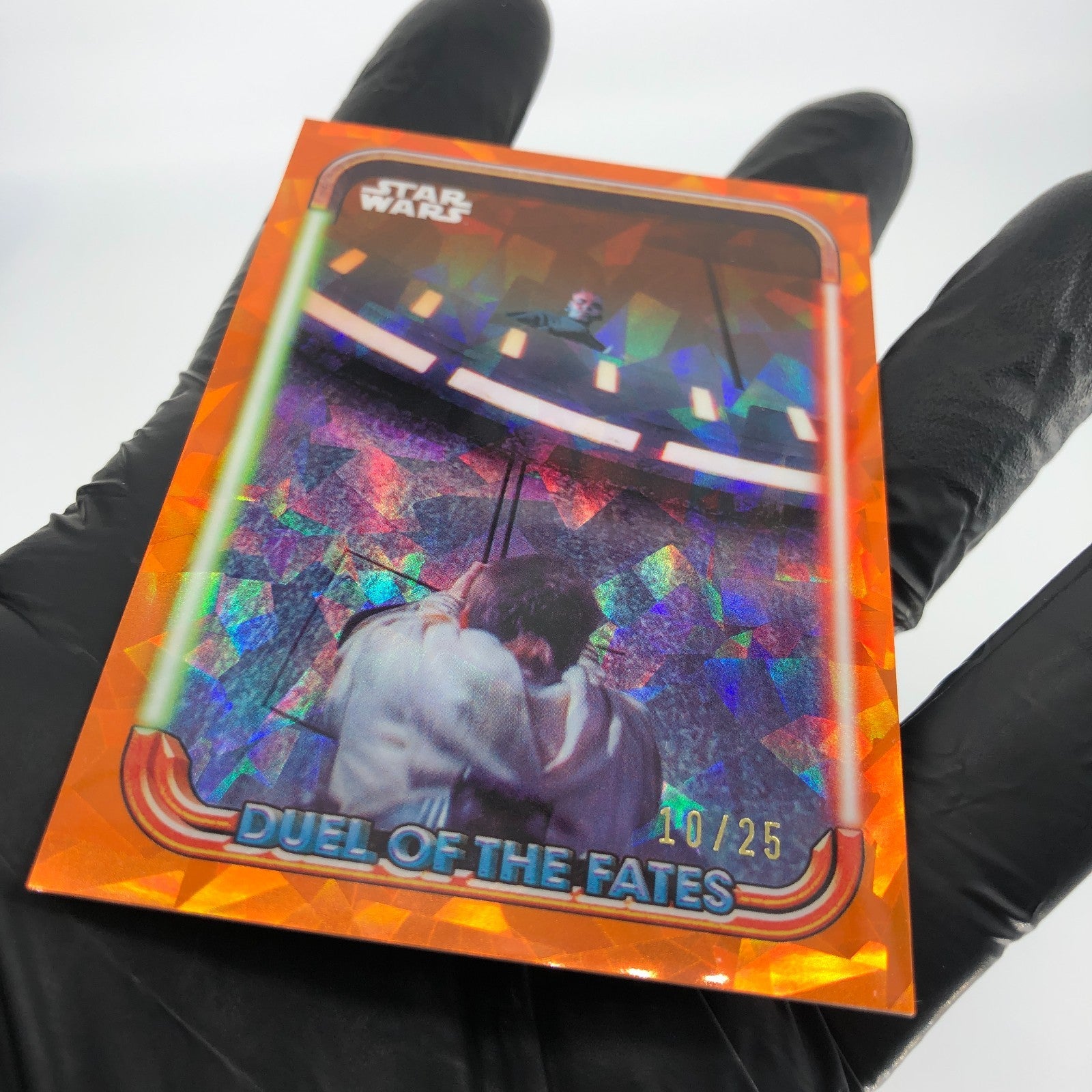 2024 Star Wars Chrome Sapphire Duel Of Fates DF-15 /25 Holo [NM]