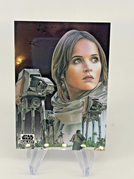 Star Wars Galaxy 2021 Stardust On Scarif 99 Topps Chrome [Rank A]