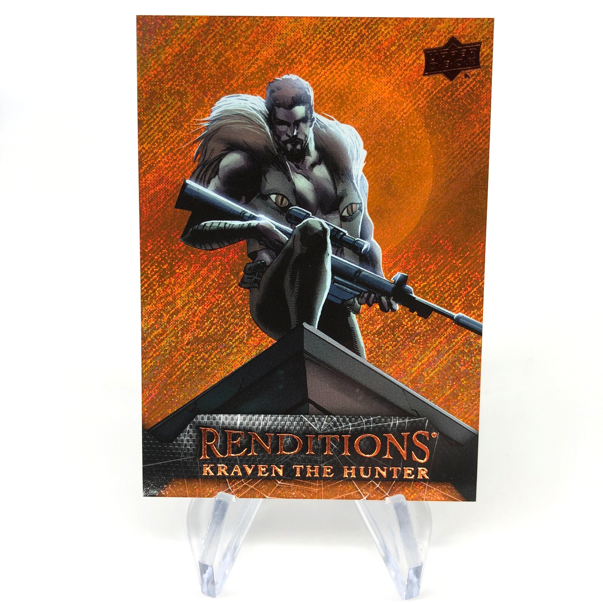 Marvel Card Kraven 9 Orange  /299 Fleer Upper Deck Renditions [NM]