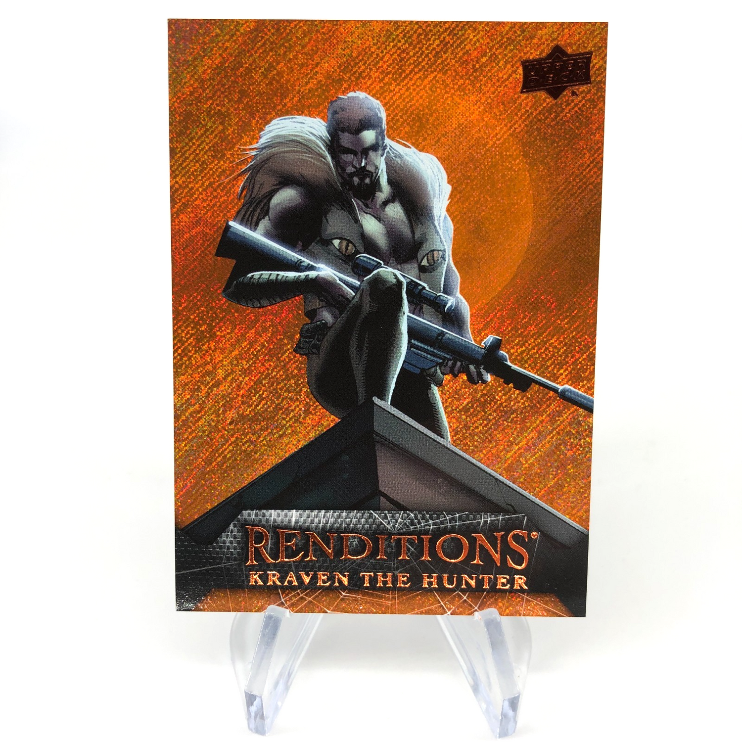 Marvel Card Kraven 9 Orange  /299 Fleer Upper Deck Renditions [NM]