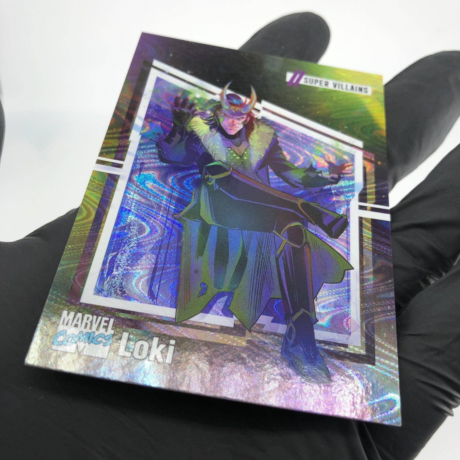 Marvel Card Loki 34  Impel  /90 Super Villains Fleer Upper Deck Renditions [NM]