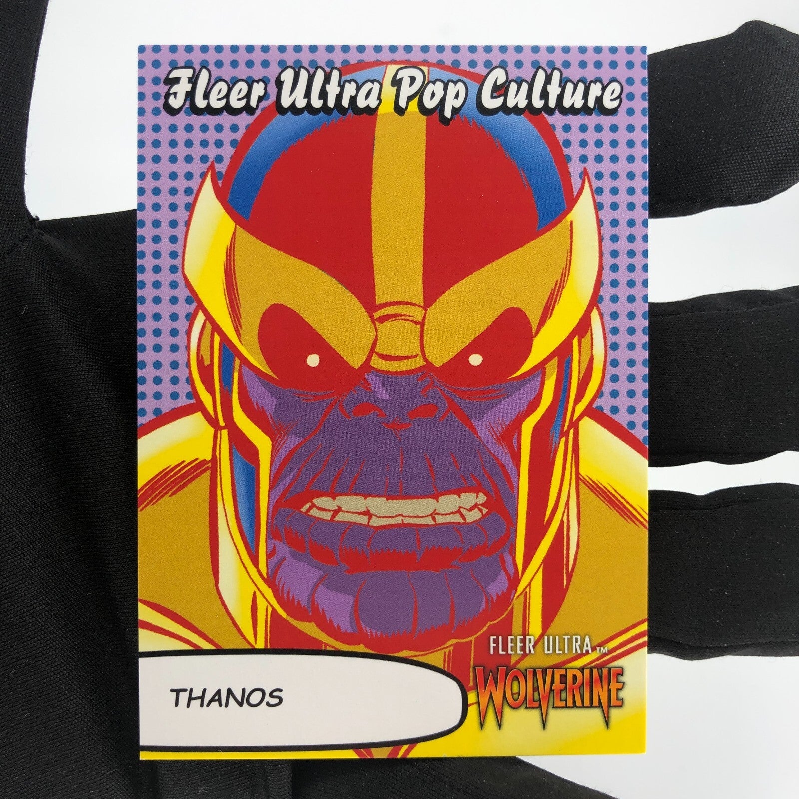 Marvel Card Thanos PC-10 Ultra Pop Culture Upper Wolverine Ultra [A]