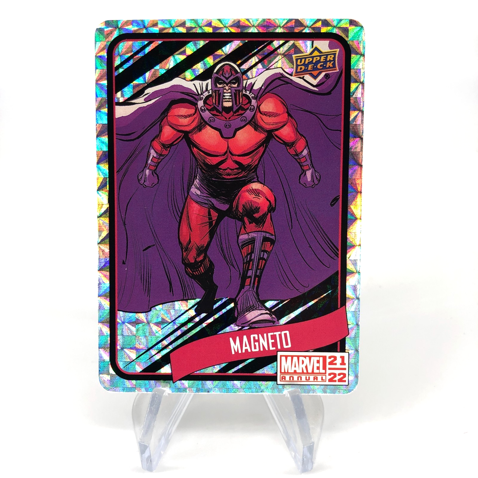 Marvel Card Magneto  Backscatters Annual Upper Deck Flair 2021 [NM]