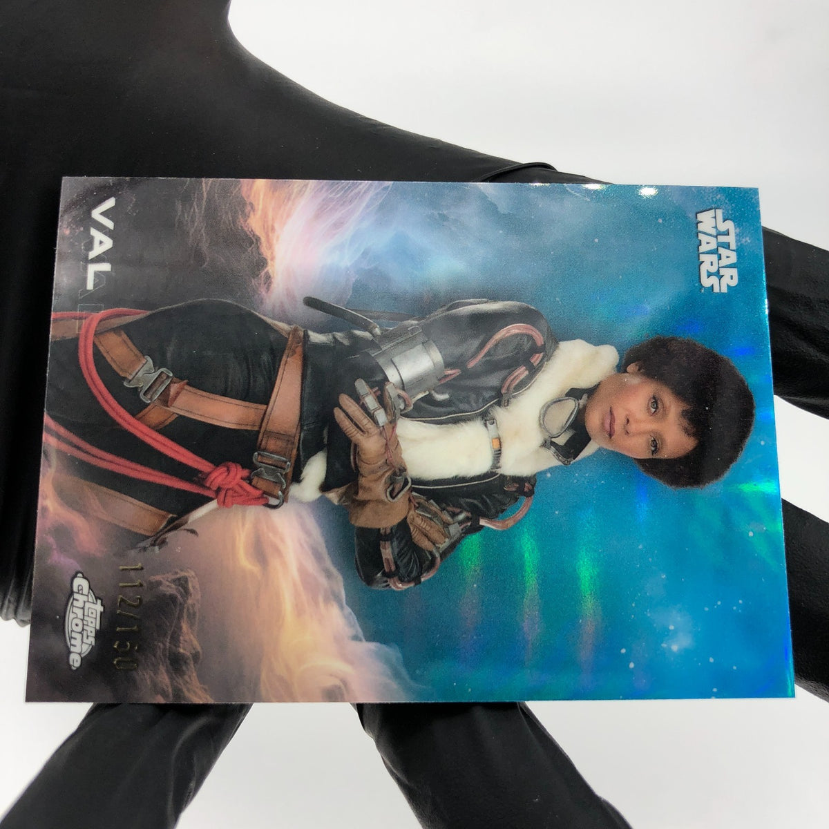 2025 Topps Chrome Star Wars Val 187 Skywalker Blue /150 [NM]
