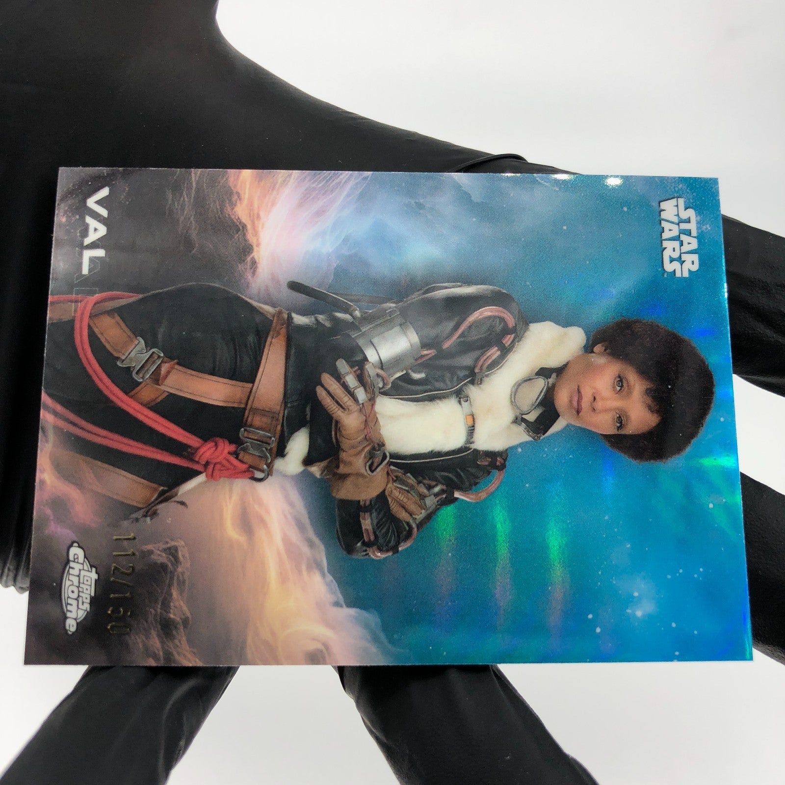 2025 Topps Chrome Star Wars Val 187 Skywalker Blue /150 [NM]
