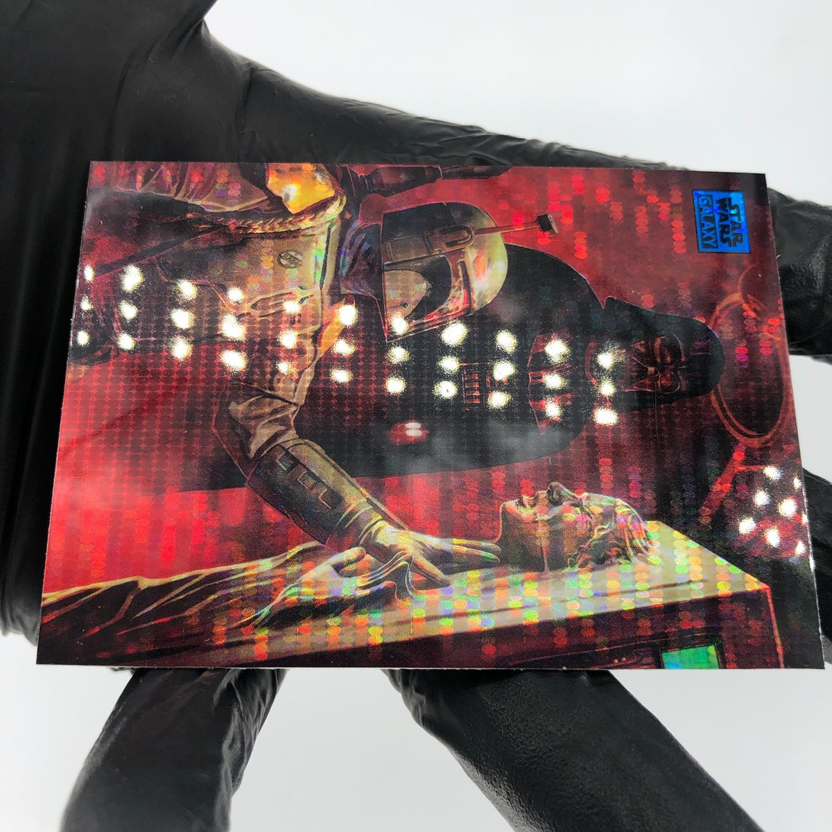 Star Wars Galaxy 2024 The Bounty Hunters Price 65 Wave /199 Topps Chrome [NM]