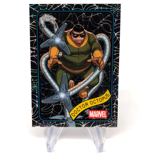 Marvel Card Doctor Octopus 160 Black Web /399 Topps Chrome 2025 [NM]