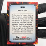Marvel Card Apocalypse 162 Black Web /399 Topps Chrome 2025 [NM]