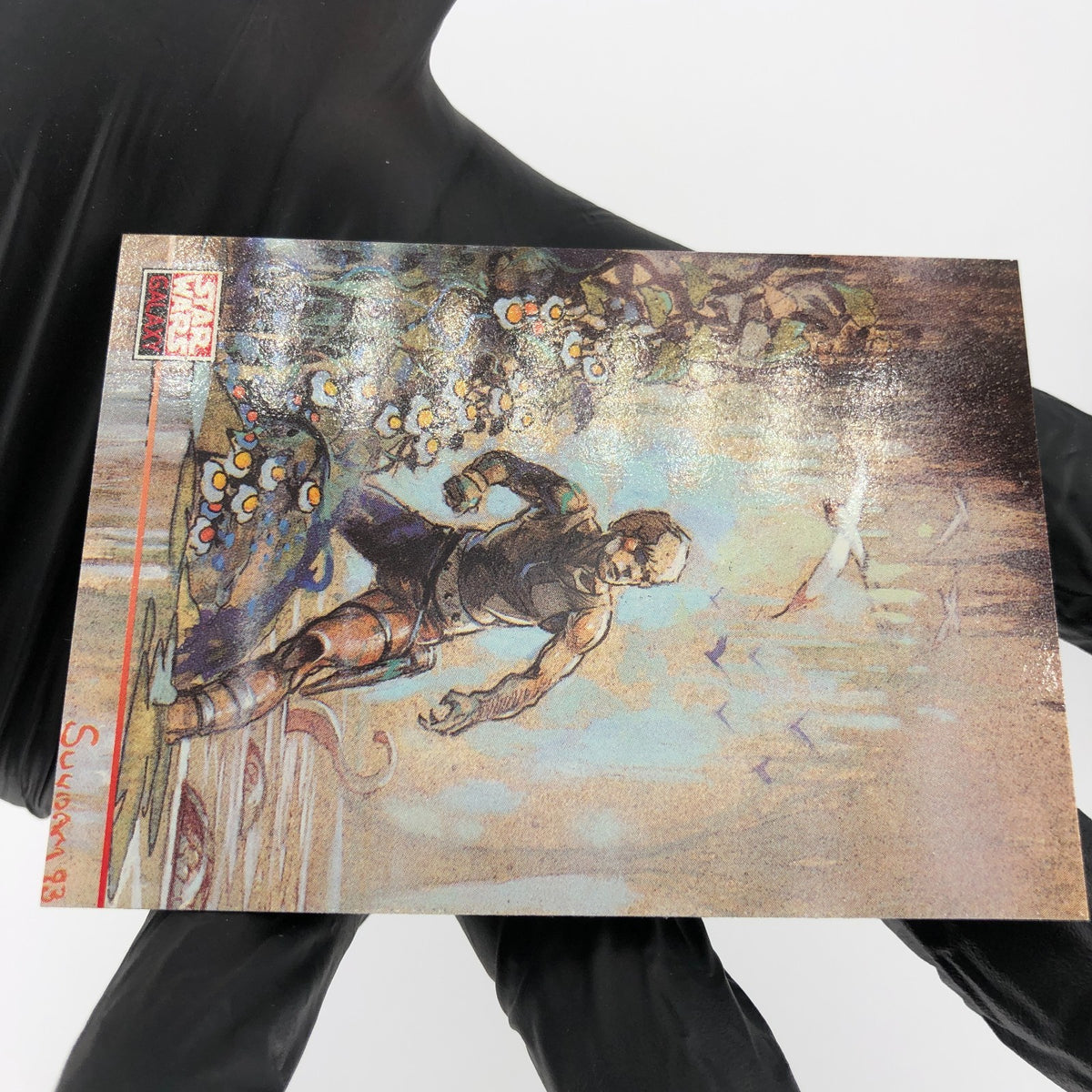 Star Wars Galaxy Card Luke Skywalker 267 Arthur Suydam Topps 1994 [NM]