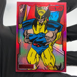Marvel Card Wolverine 24 Rainbow Red Infinity Allegiance Upper Deck [NM]