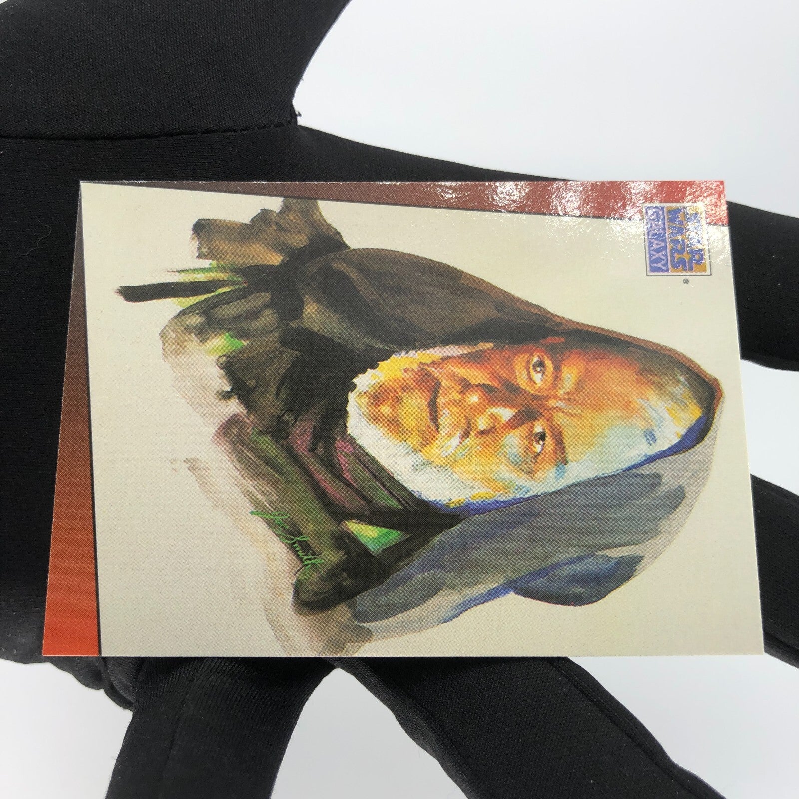 Star Wars Galaxy Card The Design Of 6 Topps Obi Wan 1993 [Rank A]