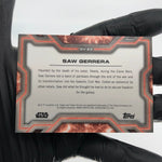 2025 Topps Chrome Star Wars Saw Gerrera DV-23 Duoble Vision Lenticular [NM]