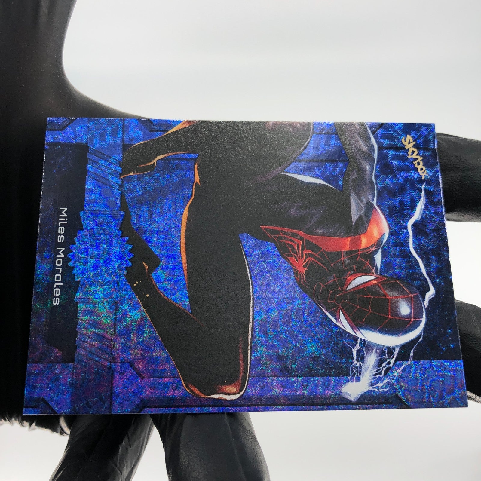 Marvel Card Miles Morales 54 Grandiose Fleer Upper Deck Metal Universe [NM]