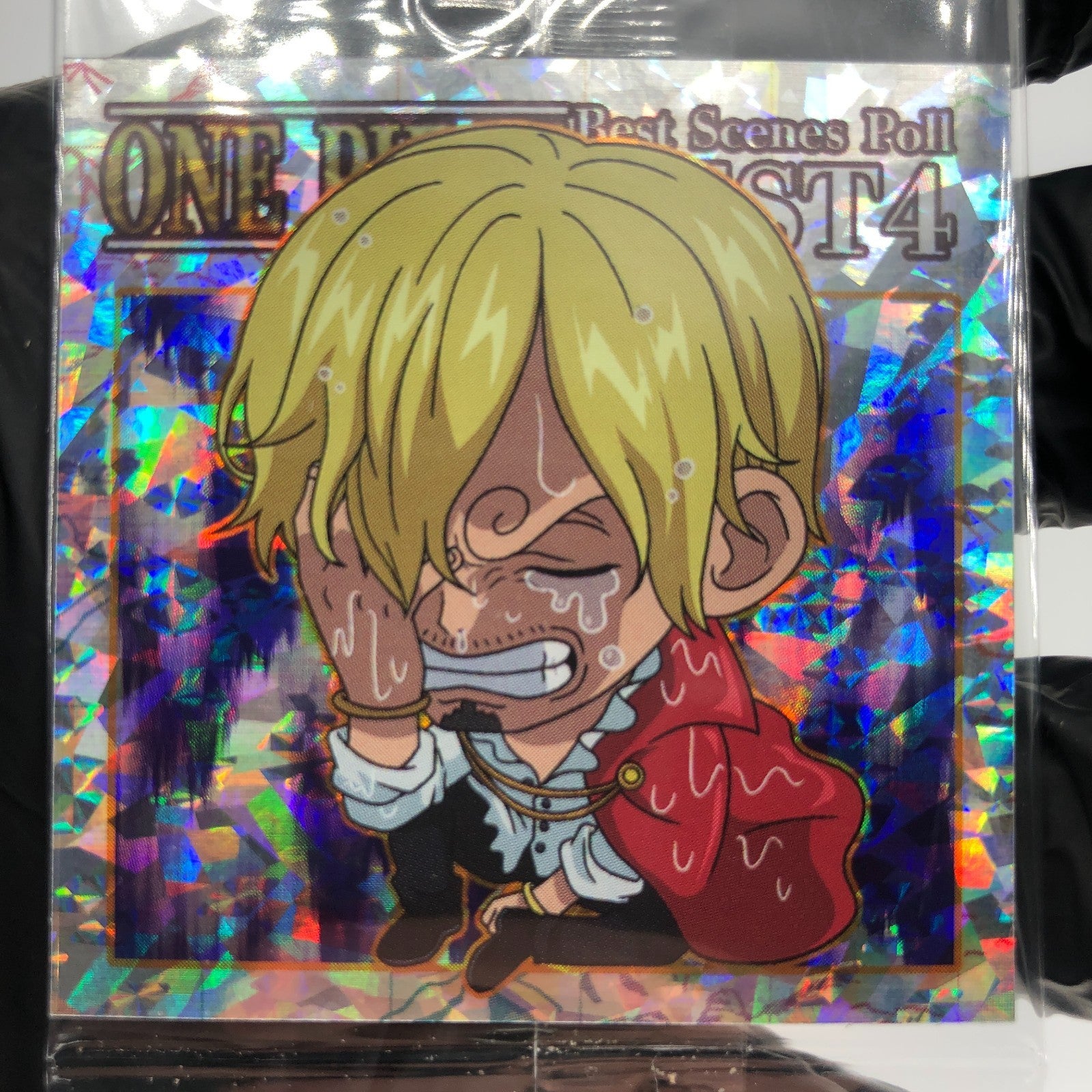 One Piece Sanji SW11-26 GR Holo Wafer  Japanese [Sealed]