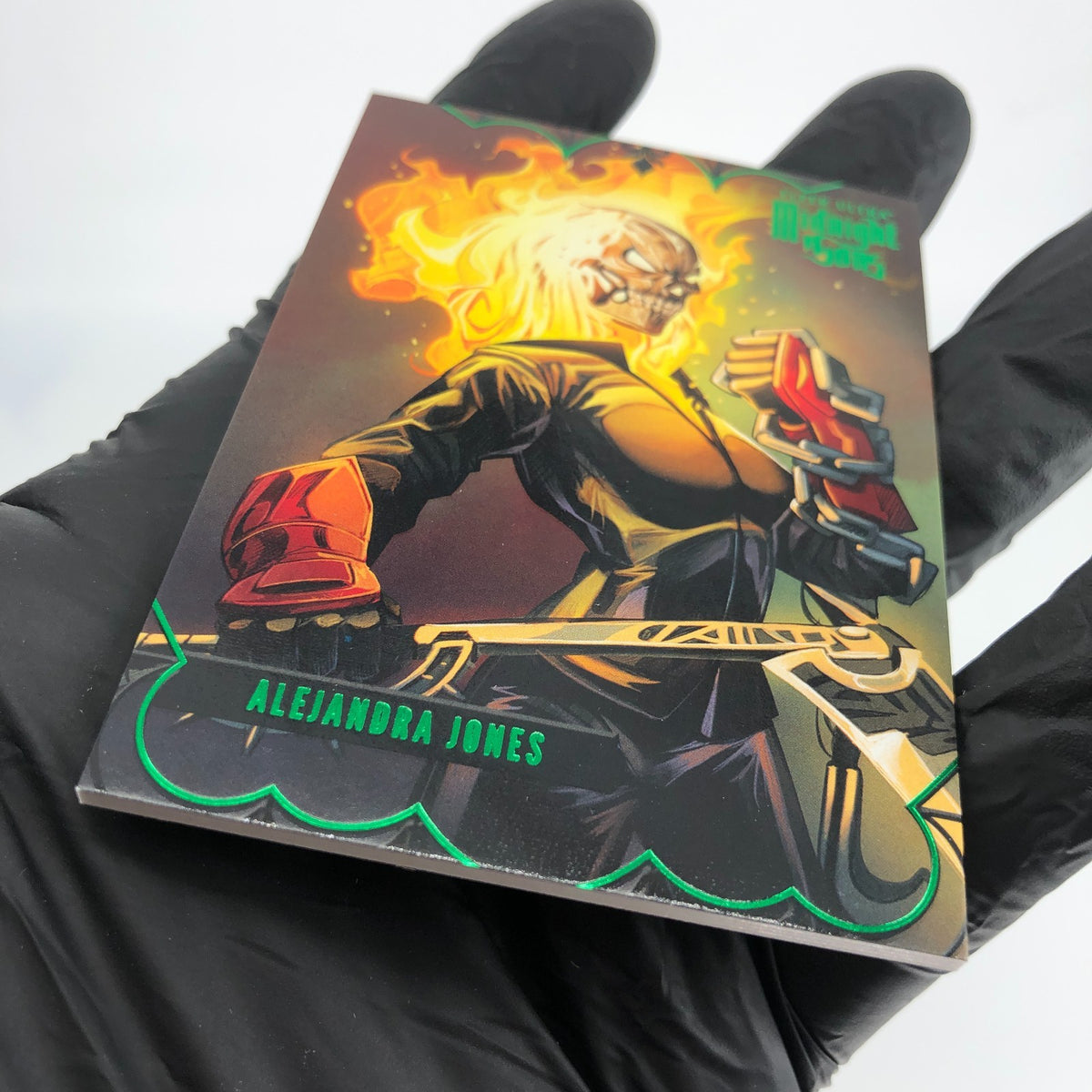 Marvel Card Ghost Rider 2 Parallel  Midnight Sons 2022 Fleer Upper Deck [NM]