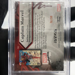 PSA 9 Marvel Card Captain Marvel 85 /99 Fleer Upper Deck Masterpieces 2018 [9]