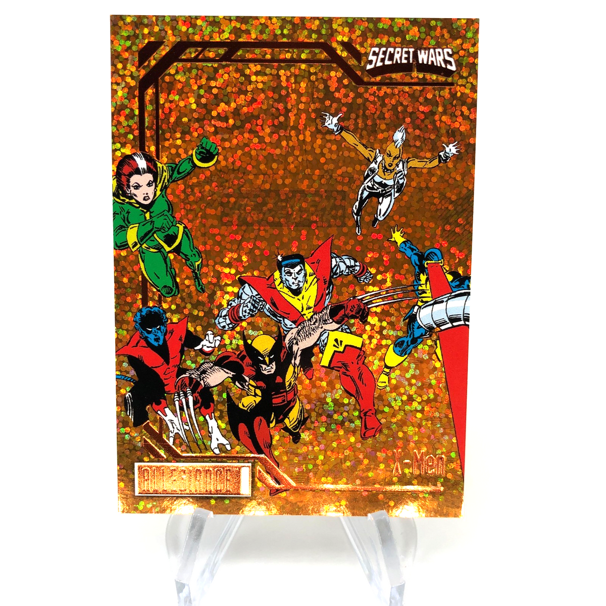 Marvel Card X-Men 61 Orange Glitter /199 Secret Wars Allegiance Upper Deck [NM]
