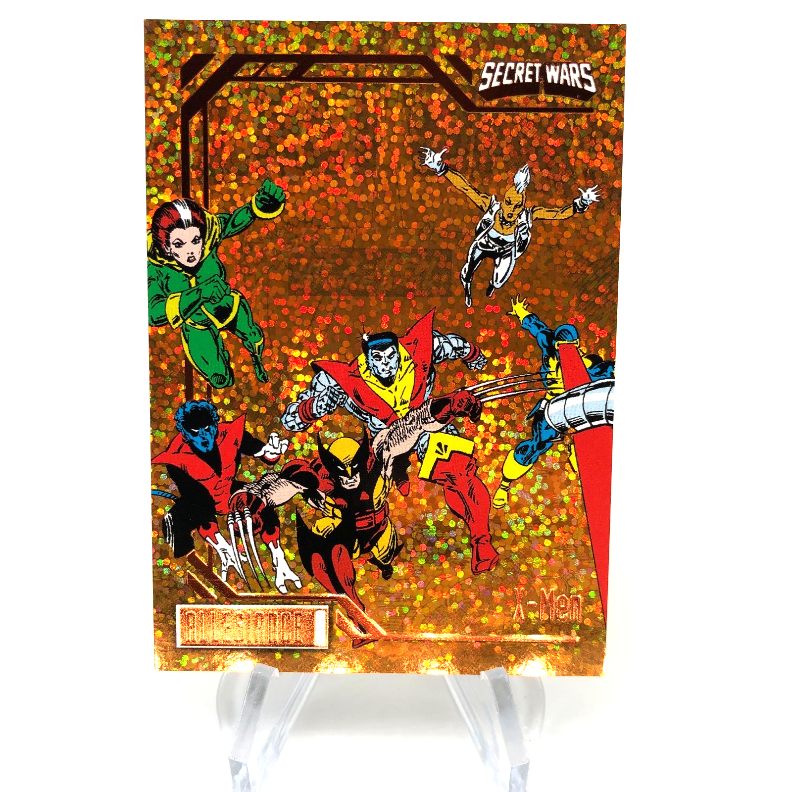 Marvel Card X-Men 61 Orange Glitter /199 Secret Wars Allegiance Upper Deck [NM]