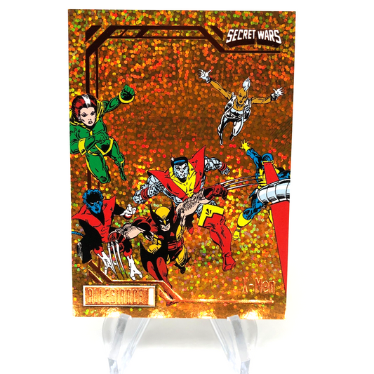 Marvel Card X-Men 61 Orange Glitter /199 Secret Wars Allegiance Upper Deck [NM]