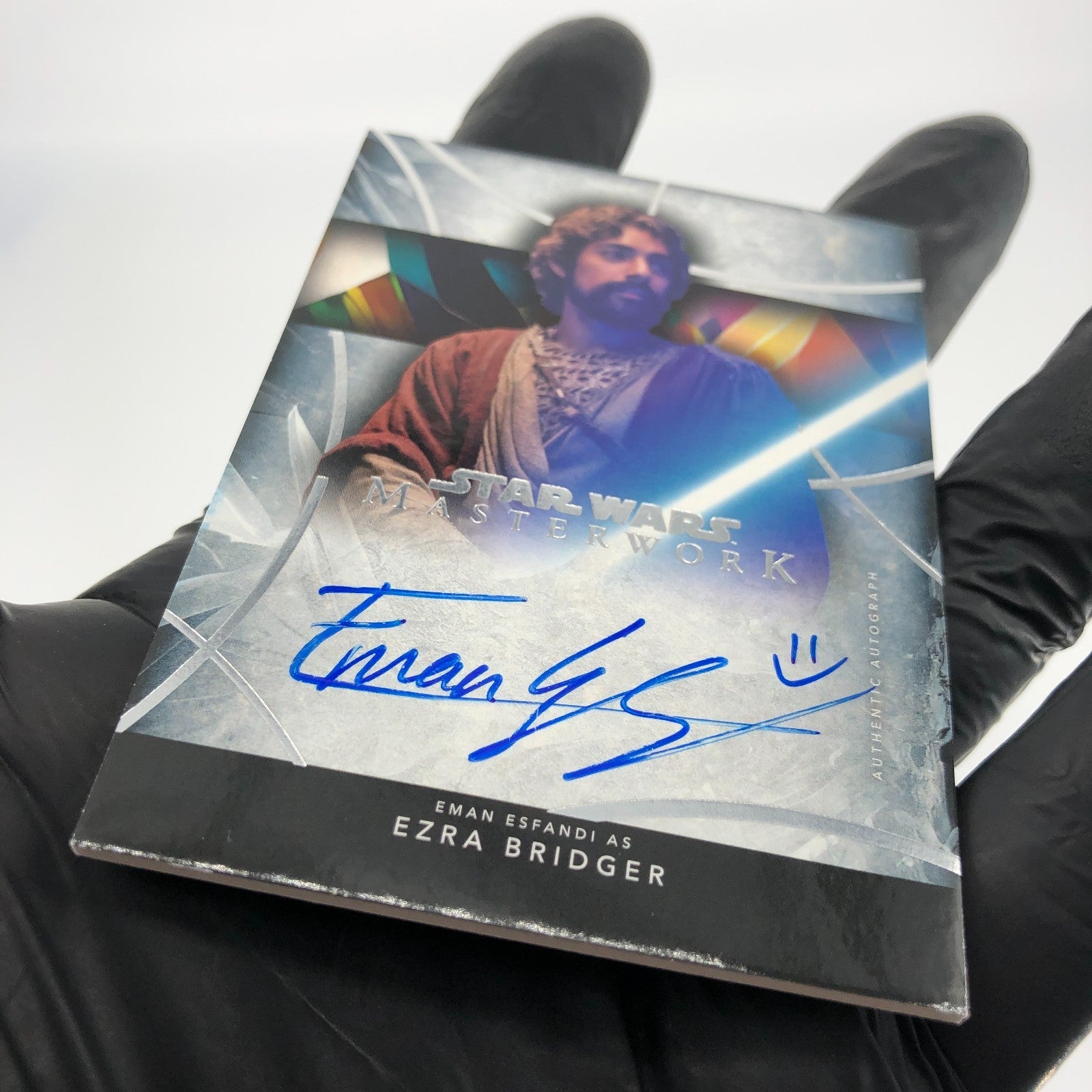 2024 Topps Masterwork Star Wars Ezra Bridger A-EE Autograph Eman Esfandi [NM]