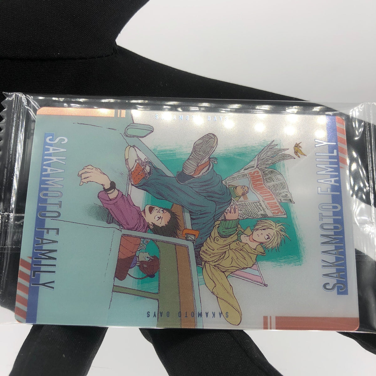 Sakamoto Days Card Wafer Heisuke and Shin V-17 Holo Japanese [Rank S]