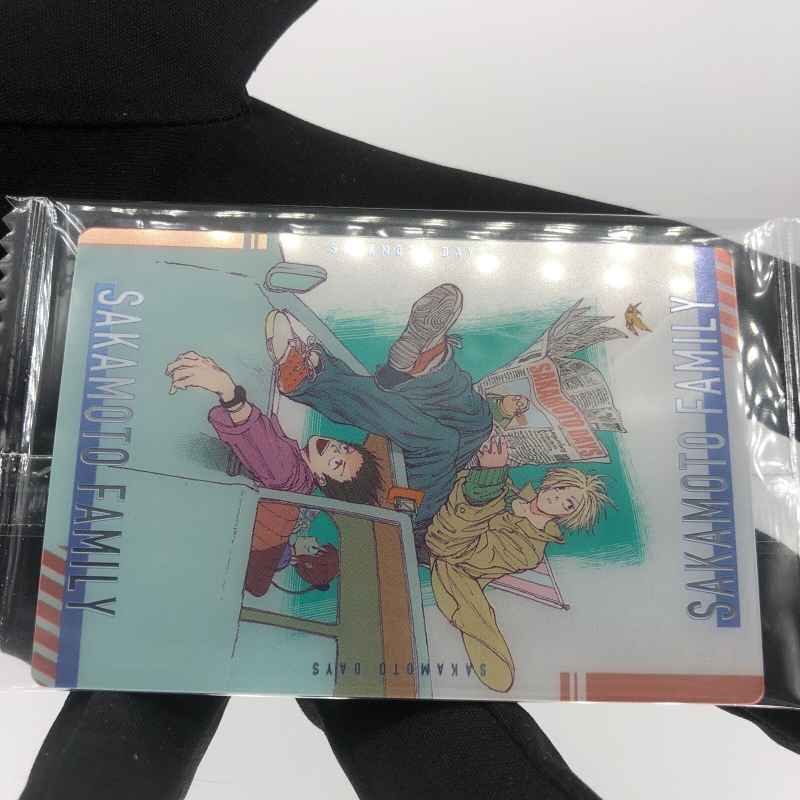 Sakamoto Days Card Wafer Heisuke and Shin V-17 Holo Japanese [Rank S]